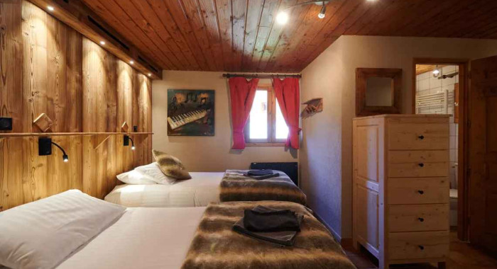 Chalet Herrison, Les Arcs: Plan Peisey ski chalet, image 5